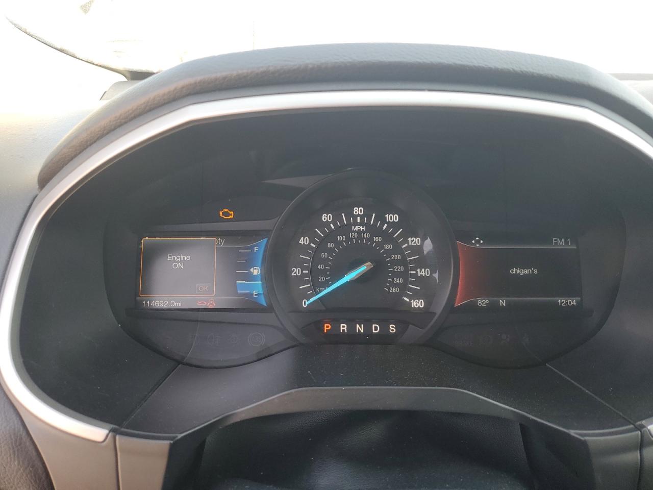 2015 Ford Edge Sel VIN: 2FMTK4J94FBC34205 Lot: 81118595