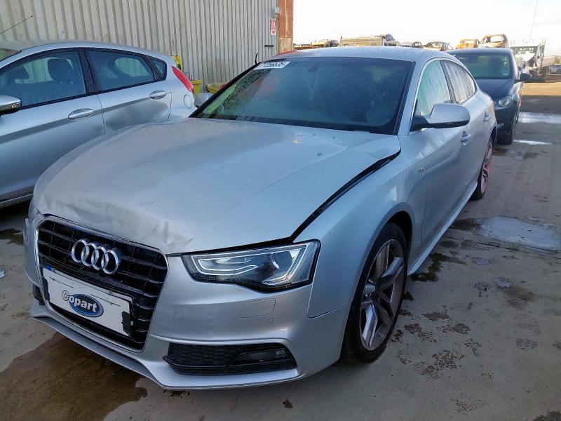 2014 AUDI A5 for sale at Copart PETERLEE