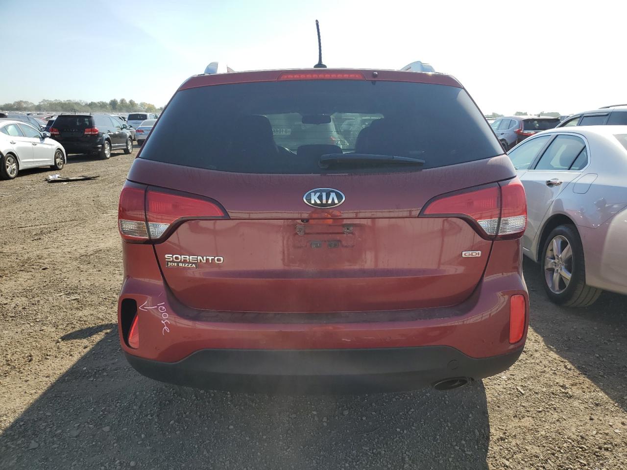 2014 Kia Sorento Lx VIN: 5XYKT3A61EG460760 Lot: 81086815