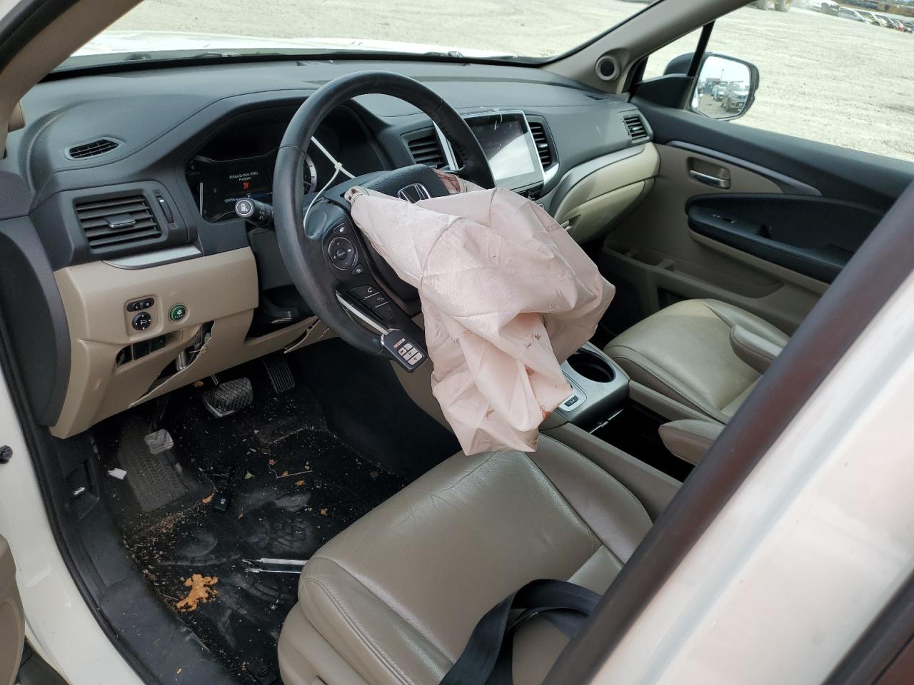 2016 Honda Pilot Exln VIN: 5FNYF6H70GB124190 Lot: 81165395