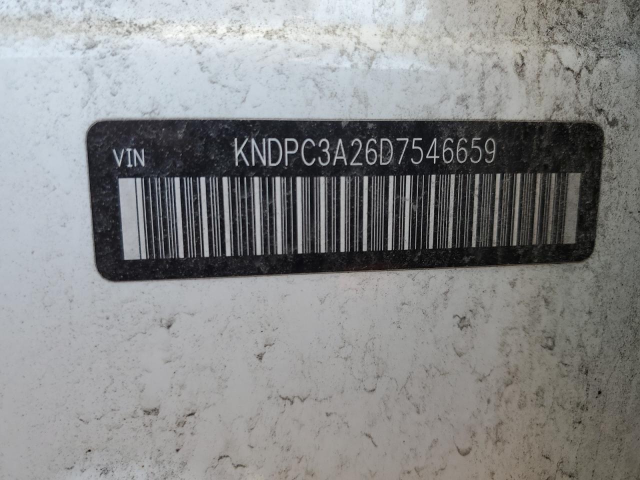 2013 Kia Sportage Ex VIN: KNDPC3A26D7546659 Lot: 81889145