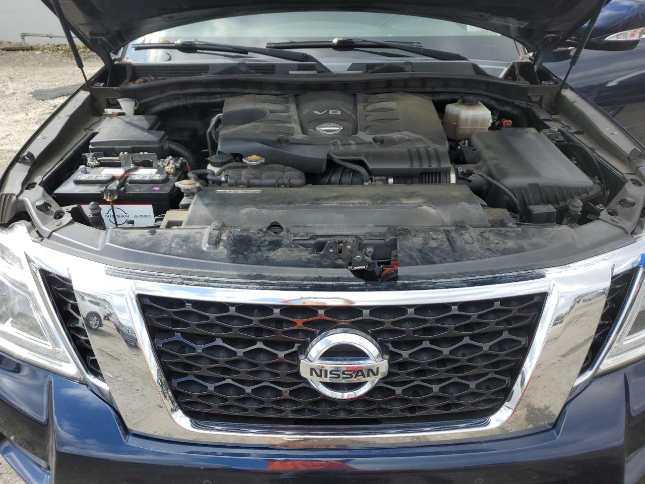 2019 Nissan Armada Sv VIN: JN8AY2NC7KX510596 Lot: 80029455