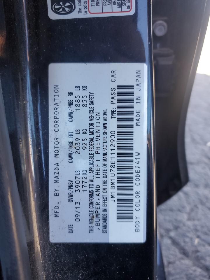 2014 Mazda 3 Sport VIN: JM1BM1U78E1112900 Lot: 84408825