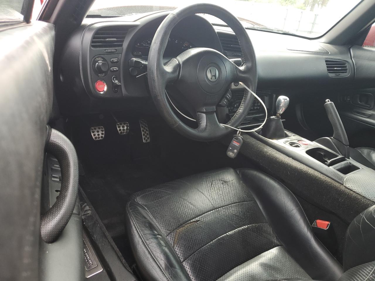 2000 Honda S2000 VIN: JHMAP1149YT004421 Lot: 80206985