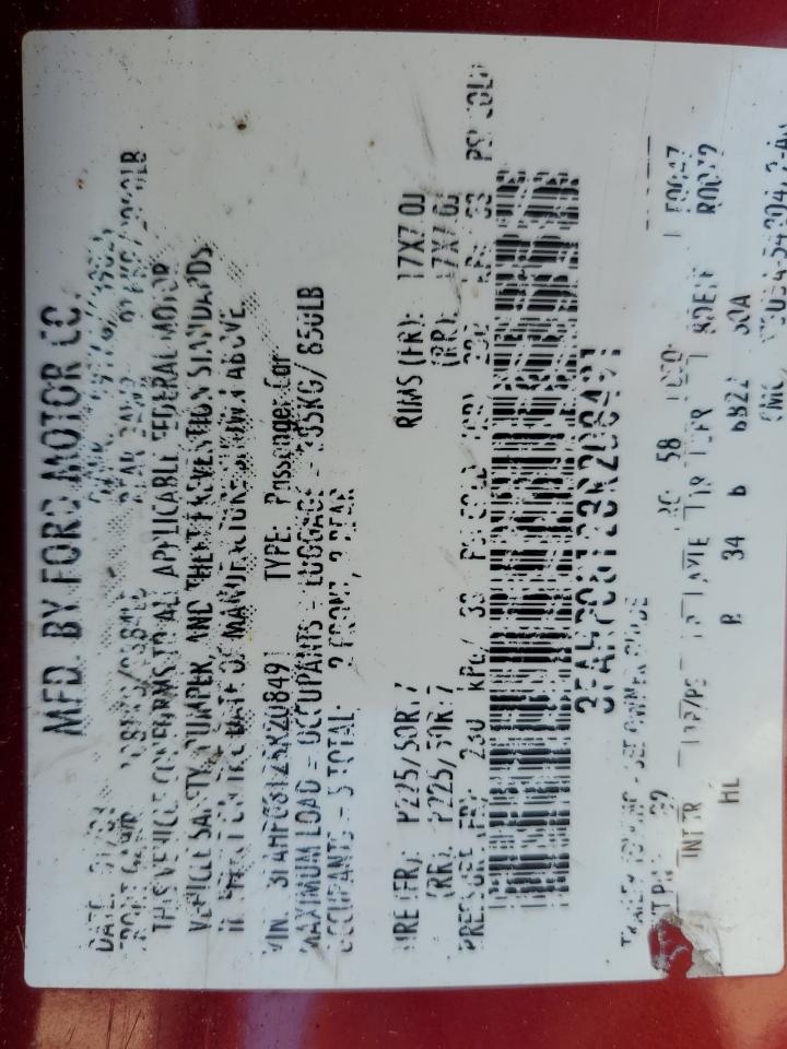 2008 Ford Fusion Sel VIN: 3FAHP08128R208491 Lot: 80373315