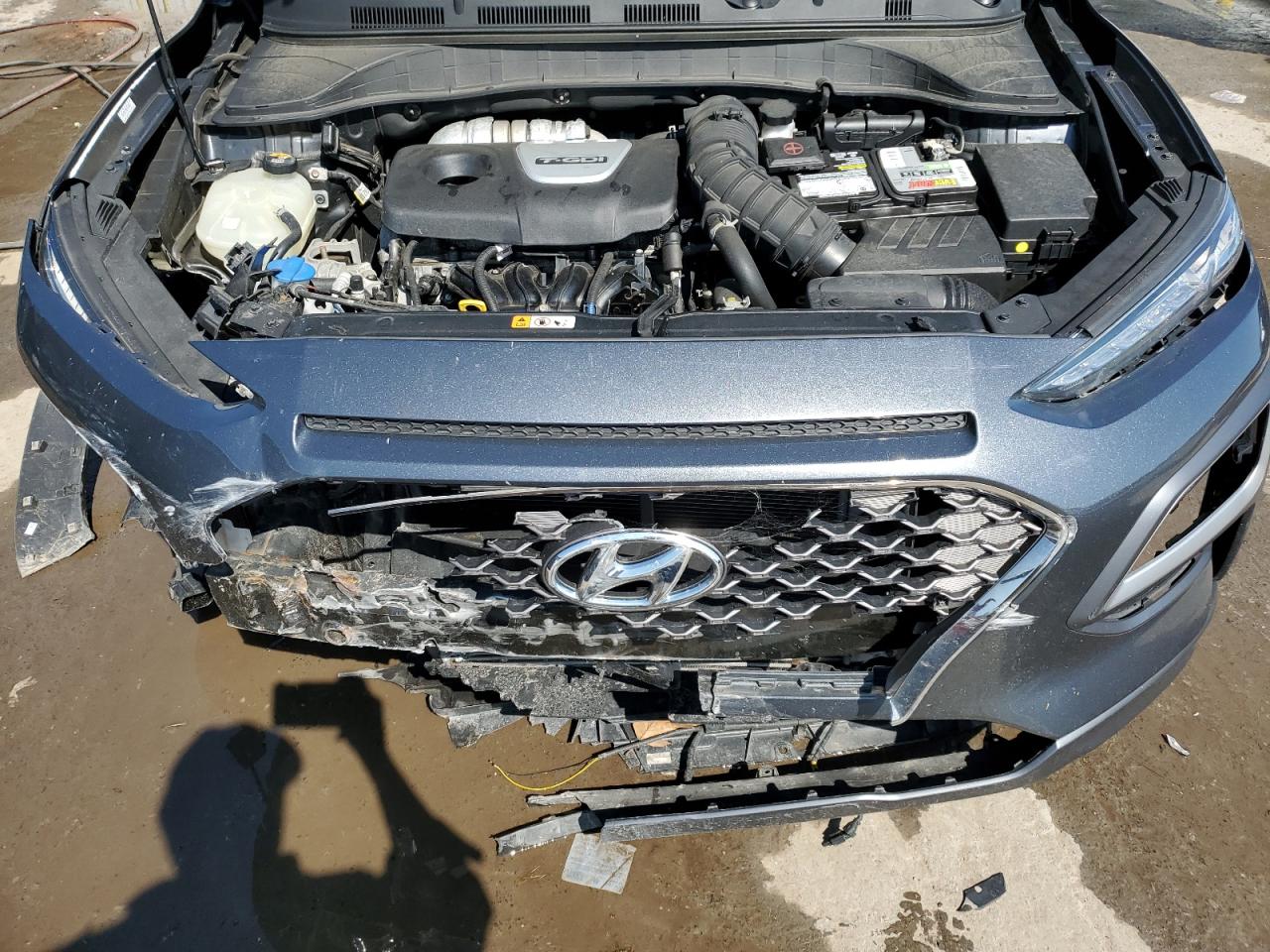 2019 Hyundai Kona Ultimate VIN: KM8K5CA55KU366842 Lot: 80019015