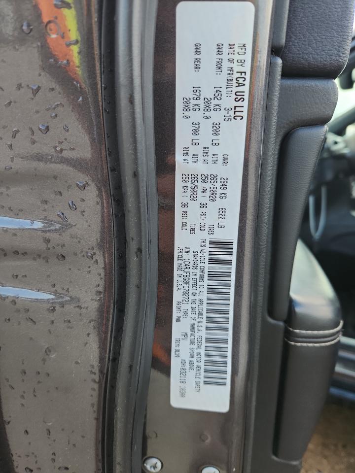 2015 Jeep Grand Cherokee Limited VIN: 1C4RJFBG8FC782721 Lot: 70687245