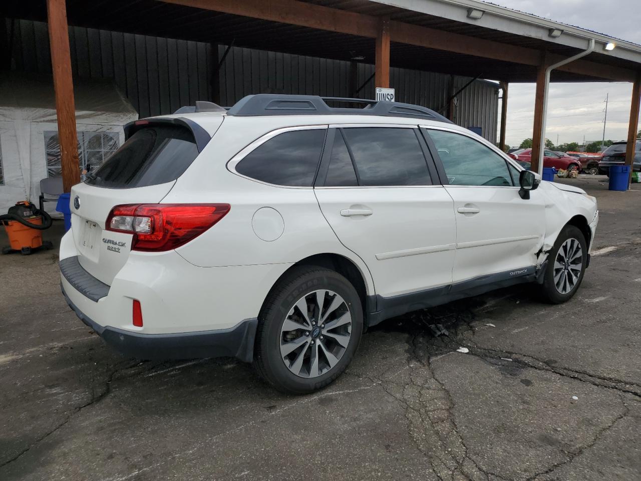 2017 Subaru Outback 2.5I Limited white null gasoline 4S4BSANC2H3207409 photo #4
