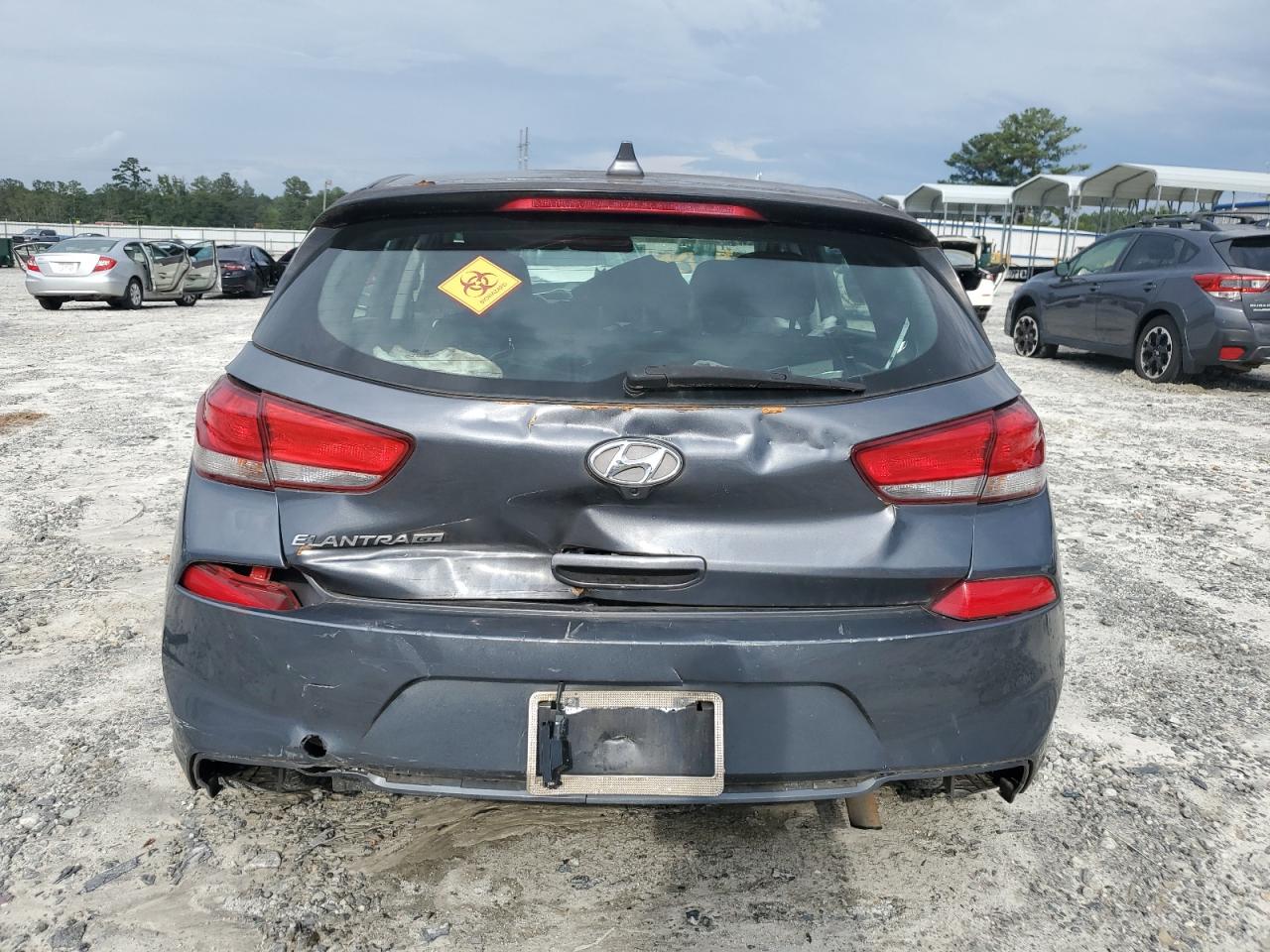 2019 Hyundai Elantra Gt VIN: KMHH35LEXKU094510 Lot: 81092385