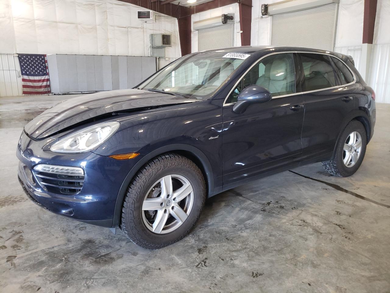 2014 Porsche Cayenne blue null diesel WP1AF2A2XELA33218 photo #1