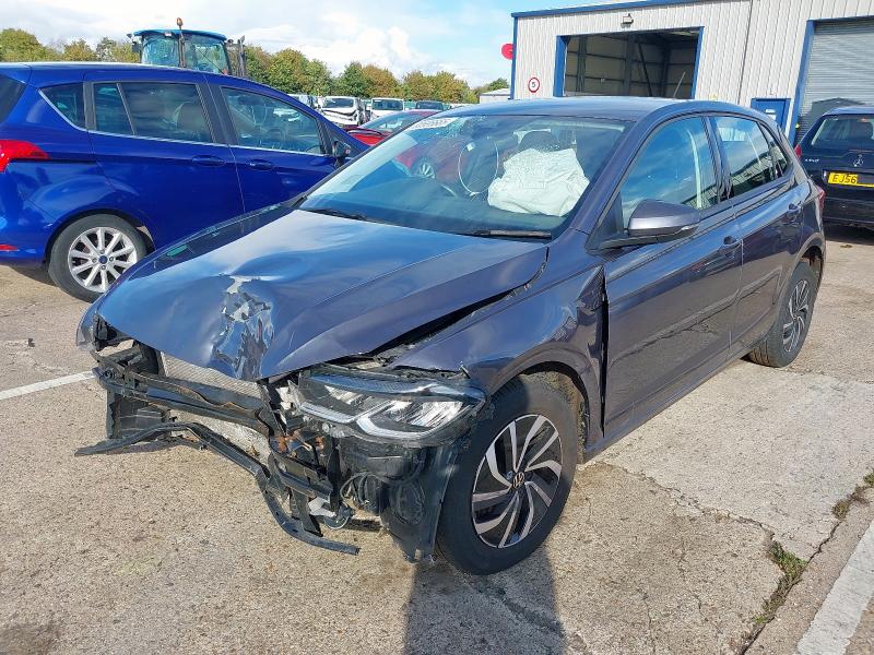 2022 VOLKSWAGEN POLO LIFE TSI 1.0 TSI LIFE 5DR for sale at Copart NEWBURY