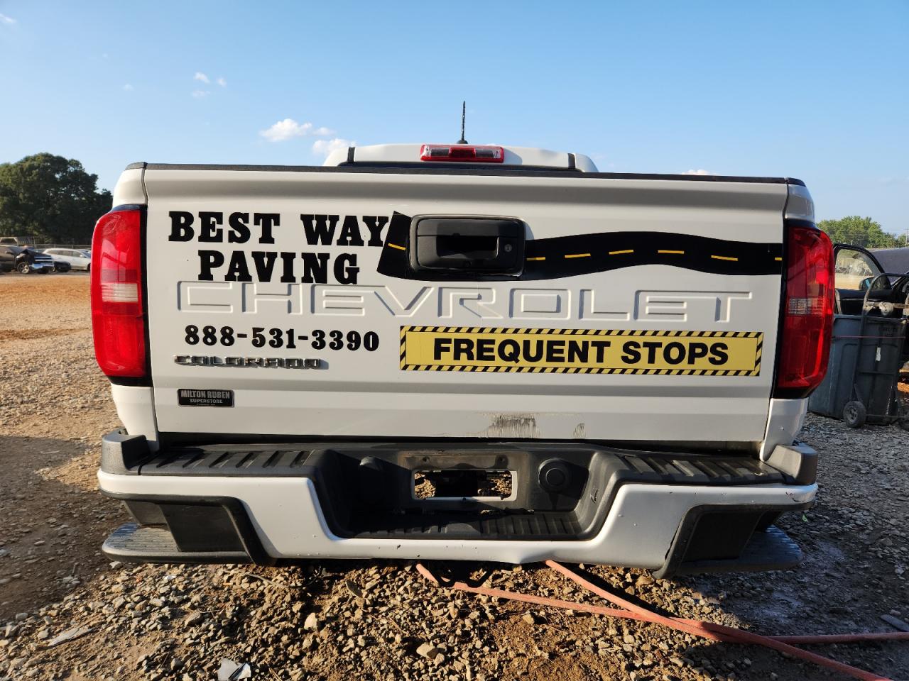 2021 Chevrolet Colorado VIN: 1GCGSBEA1M1155436 Lot: 80517265