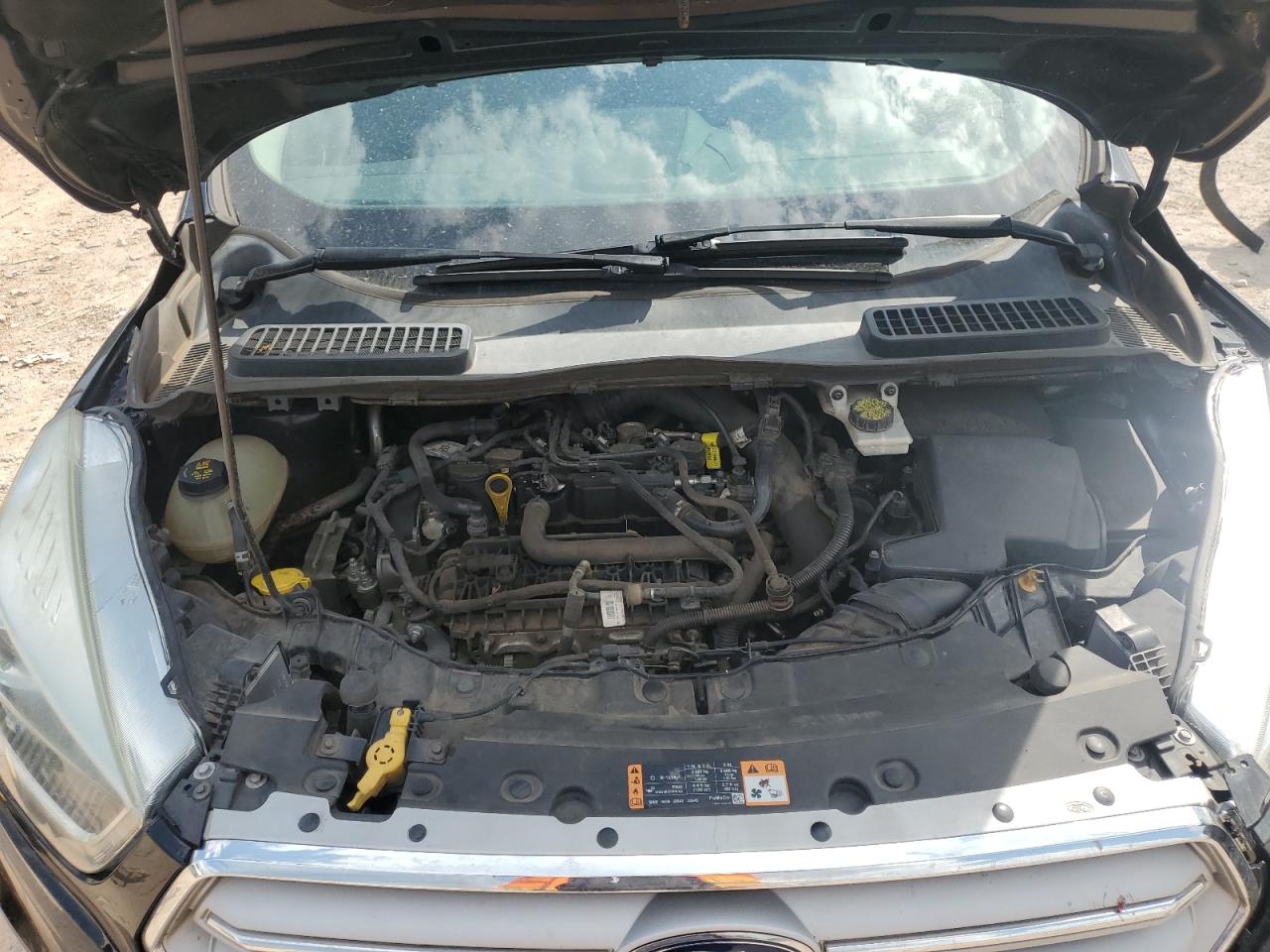 2017 Ford Escape Se VIN: 1FMCU0GD5HUB59350 Lot: 80320365