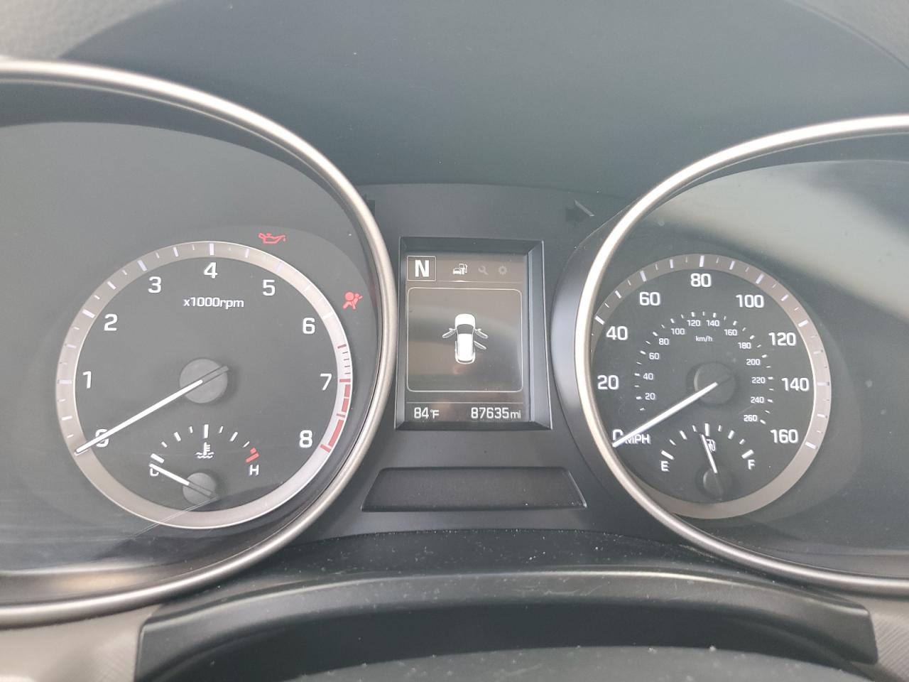 2017 Hyundai Santa Fe Se VIN: KM8SM4HFXHU196736 Lot: 83845605