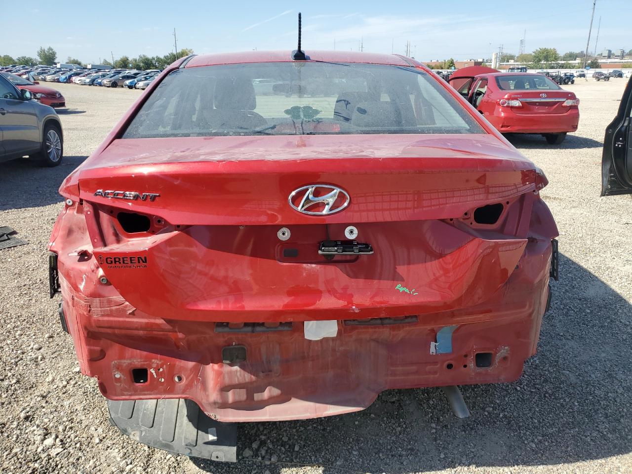 2020 Hyundai Accent Se VIN: 3KPC24A60LE125853 Lot: 82044585