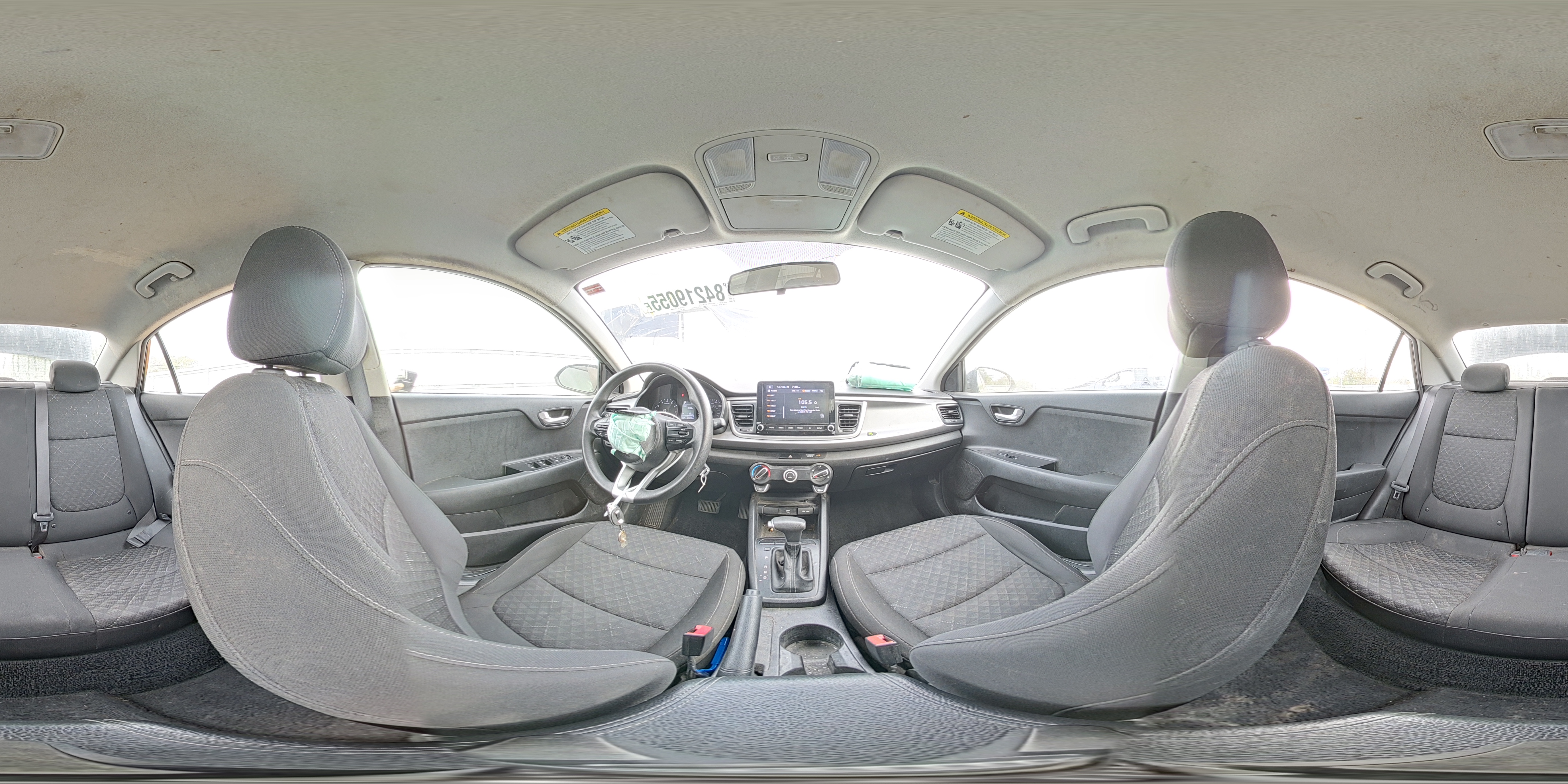 2021 Kia Rio Lx VIN: 3KPA24AD3ME406553 Lot: 84219055