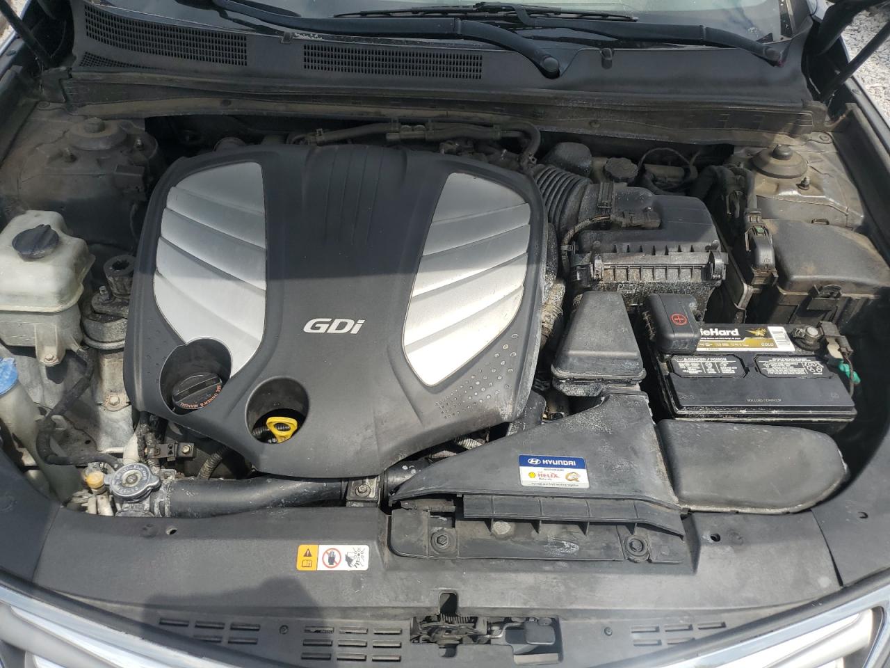 2012 Hyundai Azera Gls VIN: KMHFH4JG7CA014039 Lot: 71280805