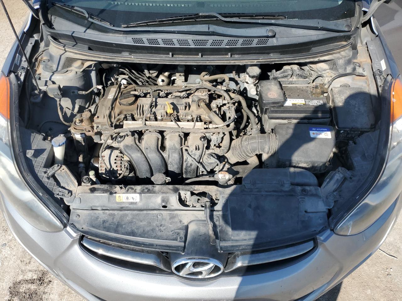 2012 Hyundai Elantra Gls VIN: KMHDH4AE2CU489456 Lot: 80487155