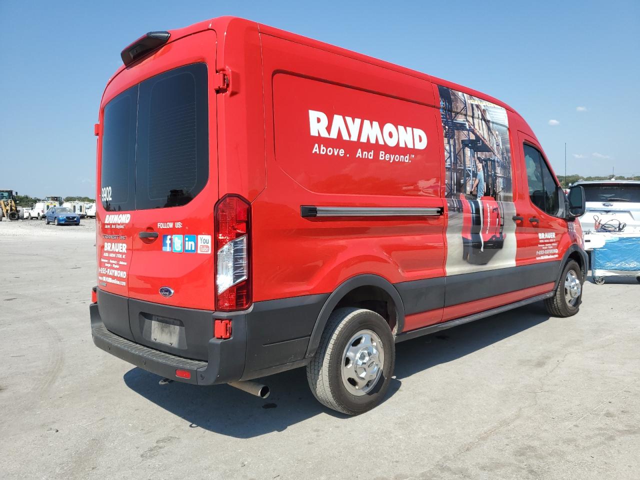 2022 Ford Transit T-350 VIN: 1FTBW9CG1NKA19902 Lot: 80543025