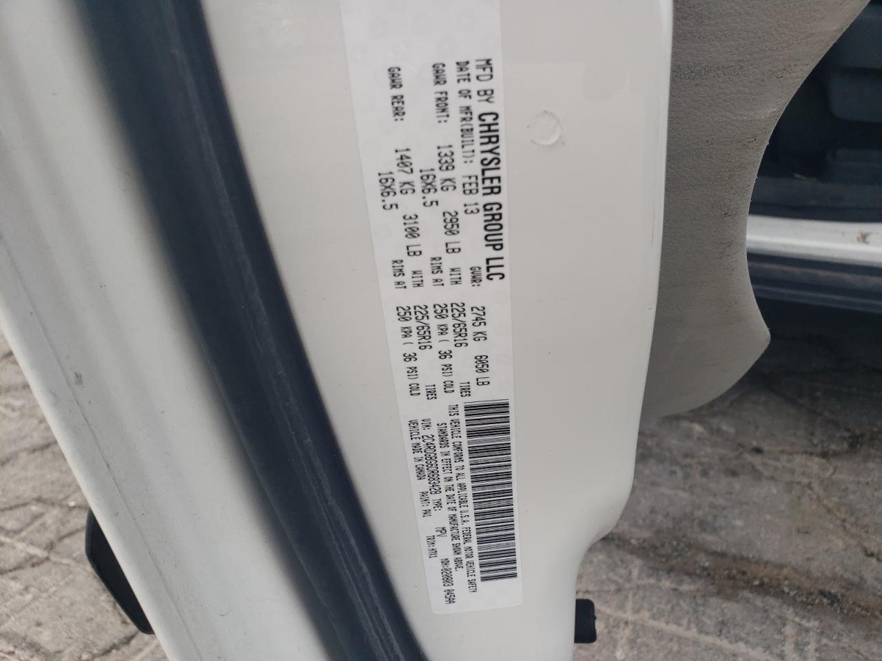 2013 Dodge Grand Caravan Se VIN: 2C4RDGBG6DR683428 Lot: 84226965