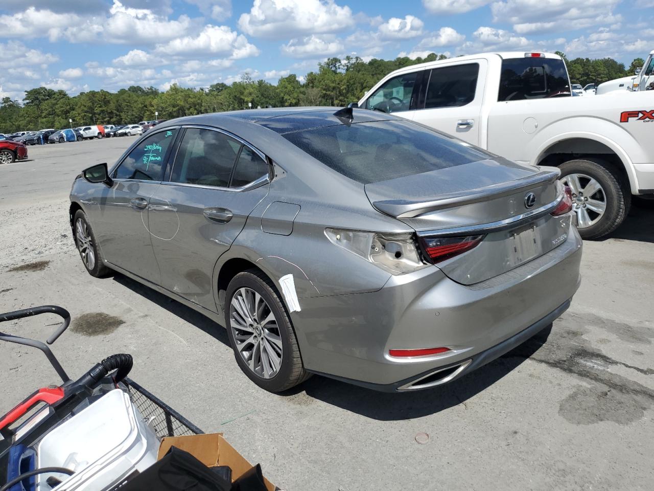 2021 Lexus Es 350 Base silver null gasoline 58ADZ1B19MU084907 photo #3