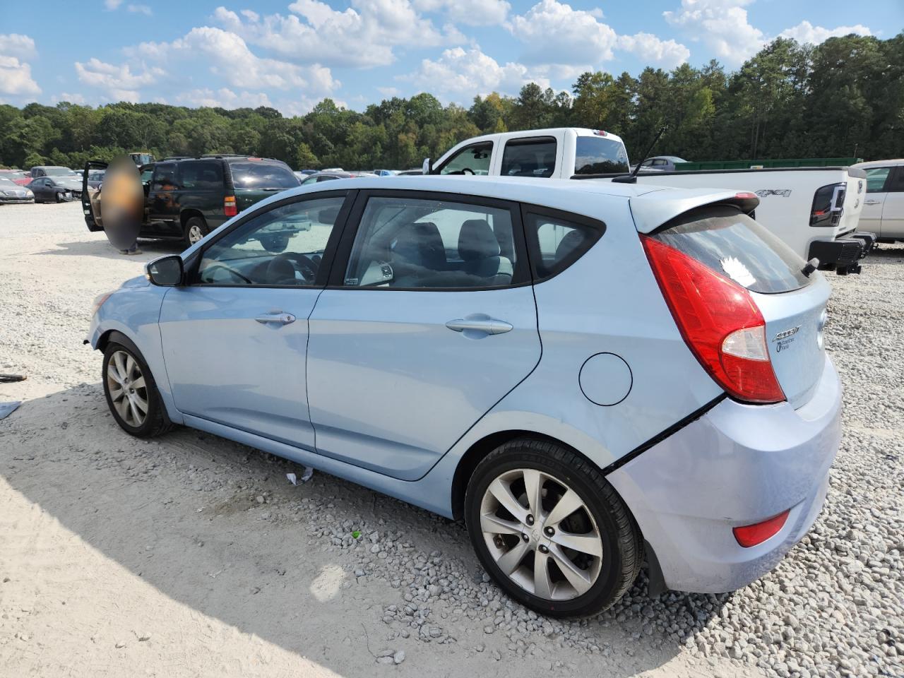 2013 Hyundai Accent Gls VIN: KMHCU5AE5DU065428 Lot: 83760955