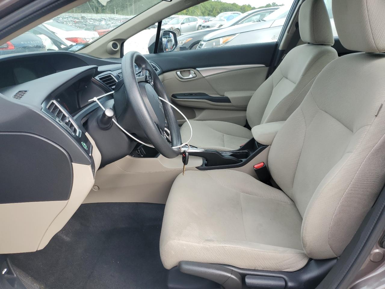 2013 Honda Civic Ex VIN: 2HGFB2F8XDH536129 Lot: 80800725