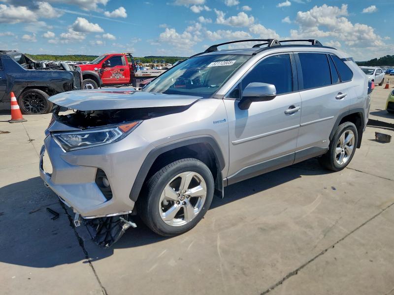 TOYOTA RAV4 2021 Серебристый