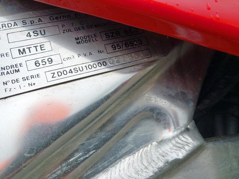 1997 YAMAHA SZR 660