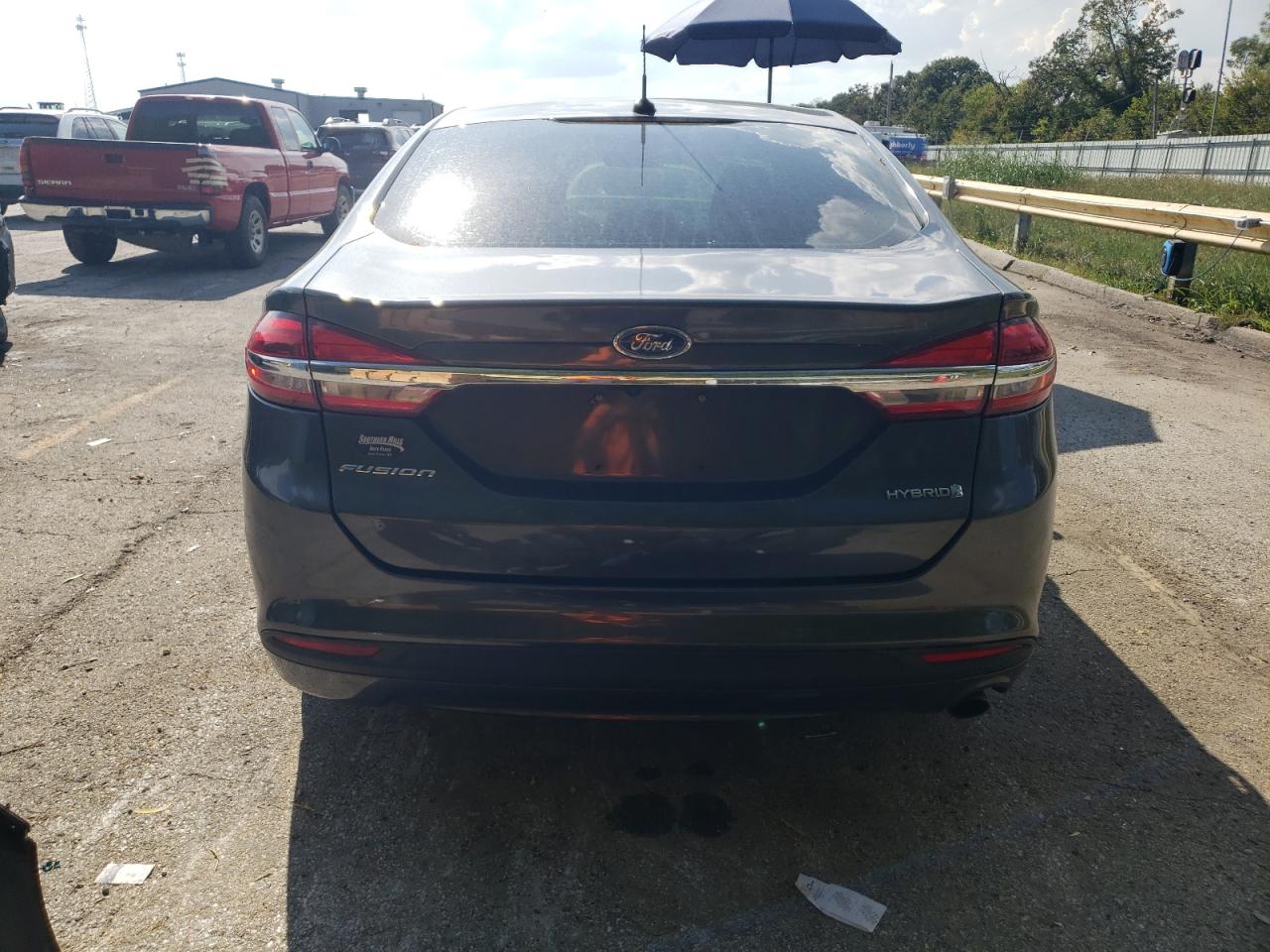 2018 Ford Fusion S Hybrid VIN: 3FA6P0UU7JR141822 Lot: 80843105