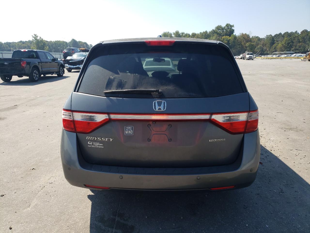 2012 Honda Odyssey Touring VIN: 5FNRL5H92CB009738 Lot: 83829385