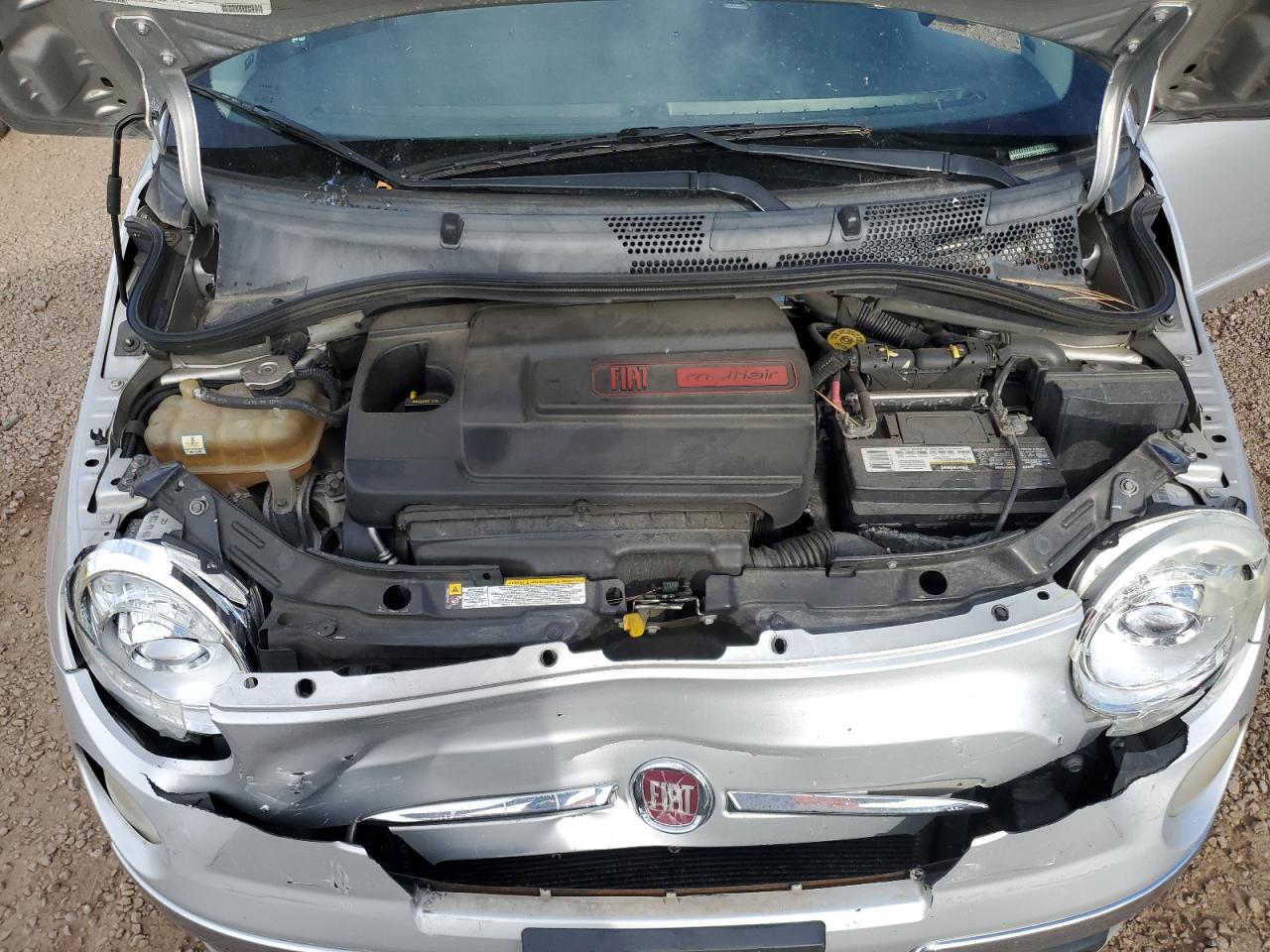 2012 Fiat 500 Lounge VIN: 3C3CFFCR6CT195154 Lot: 80671875