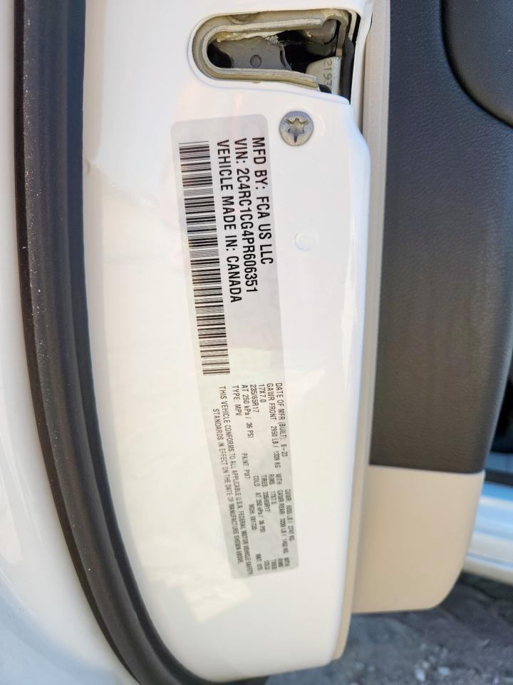 2023 Chrysler Voyager Lx VIN: 2C4RC1CG4PR606351 Lot: 81705365