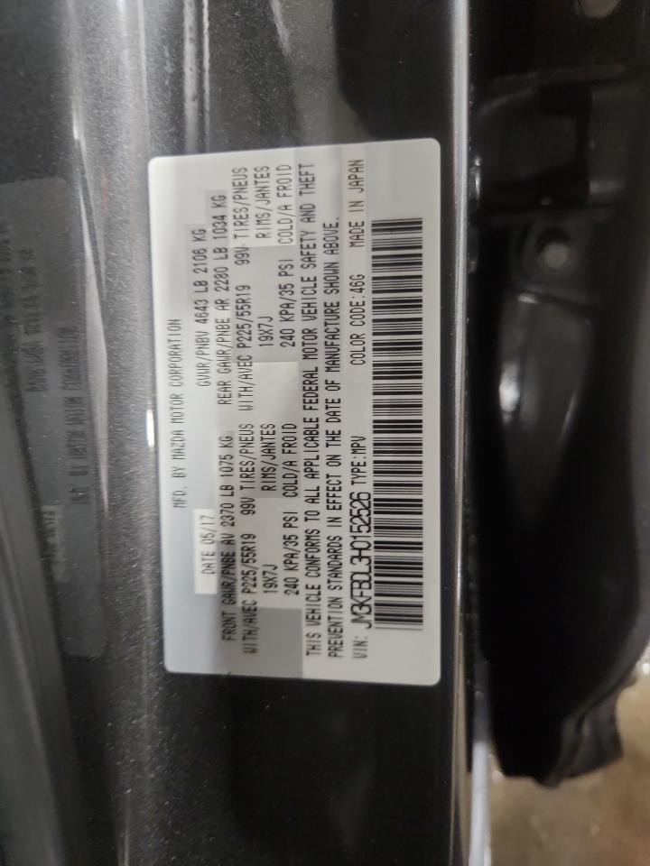 2017 Mazda Cx-5 Grand Touring VIN: JM3KFBDL3H0152526 Lot: 81021205