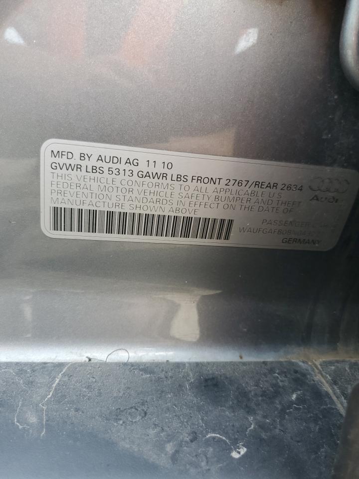 2011 Audi A6 Premium Plus VIN: WAUFGAFB0BN043227 Lot: 71192955