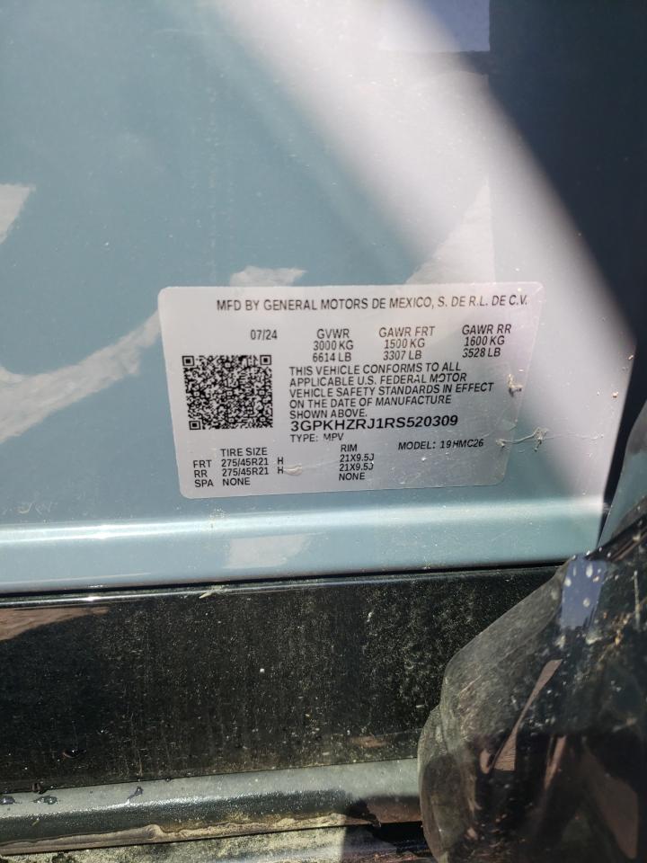 2024 Honda Prologue Elite VIN: 3GPKHZRJ1RS520309 Lot: 72063255