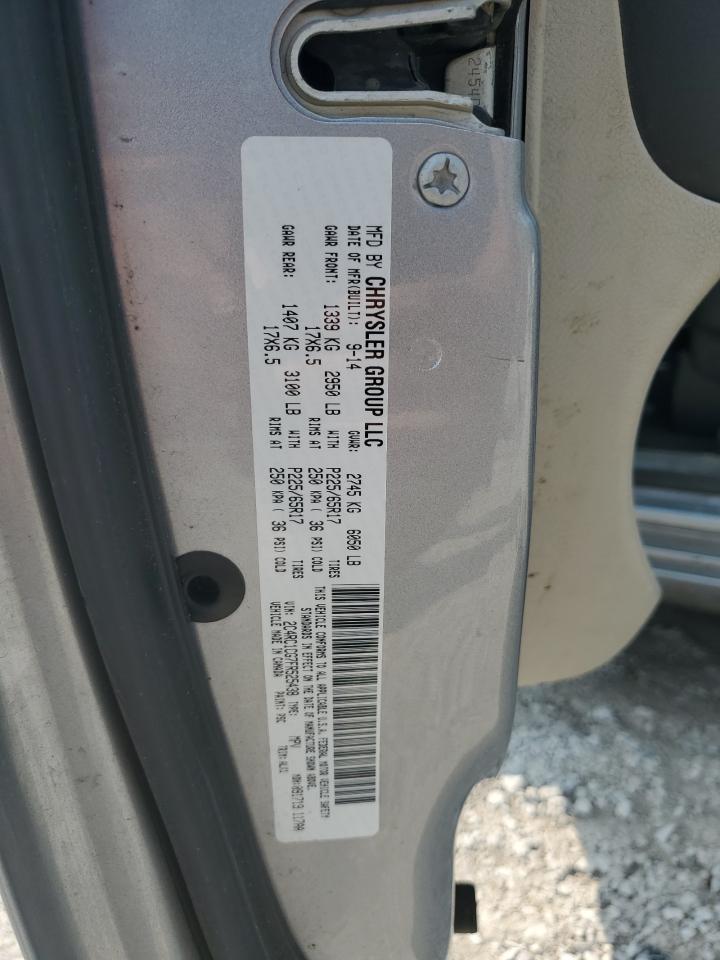 2015 Chrysler Town & Country Touring L VIN: 2C4RC1CG7FR525438 Lot: 71681305