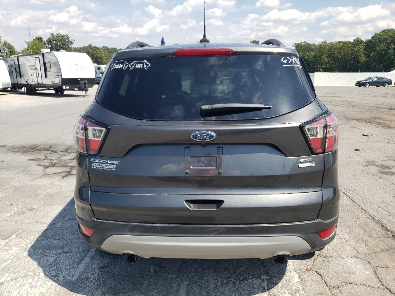 2018 Ford Escape Sel VIN: 1FMCU9HD7JUB83626 Lot: 80127745