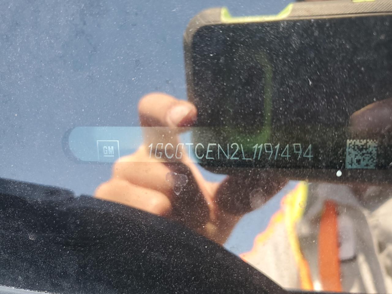 2020 Chevrolet Colorado Lt VIN: 1GCGTCEN2L1191494 Lot: 71101925