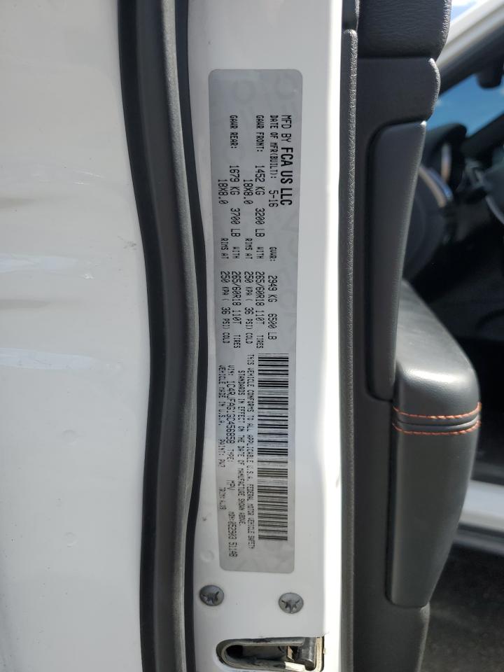 2016 Jeep Grand Cherokee Laredo VIN: 1C4RJFAG1GC456858 Lot: 71746935