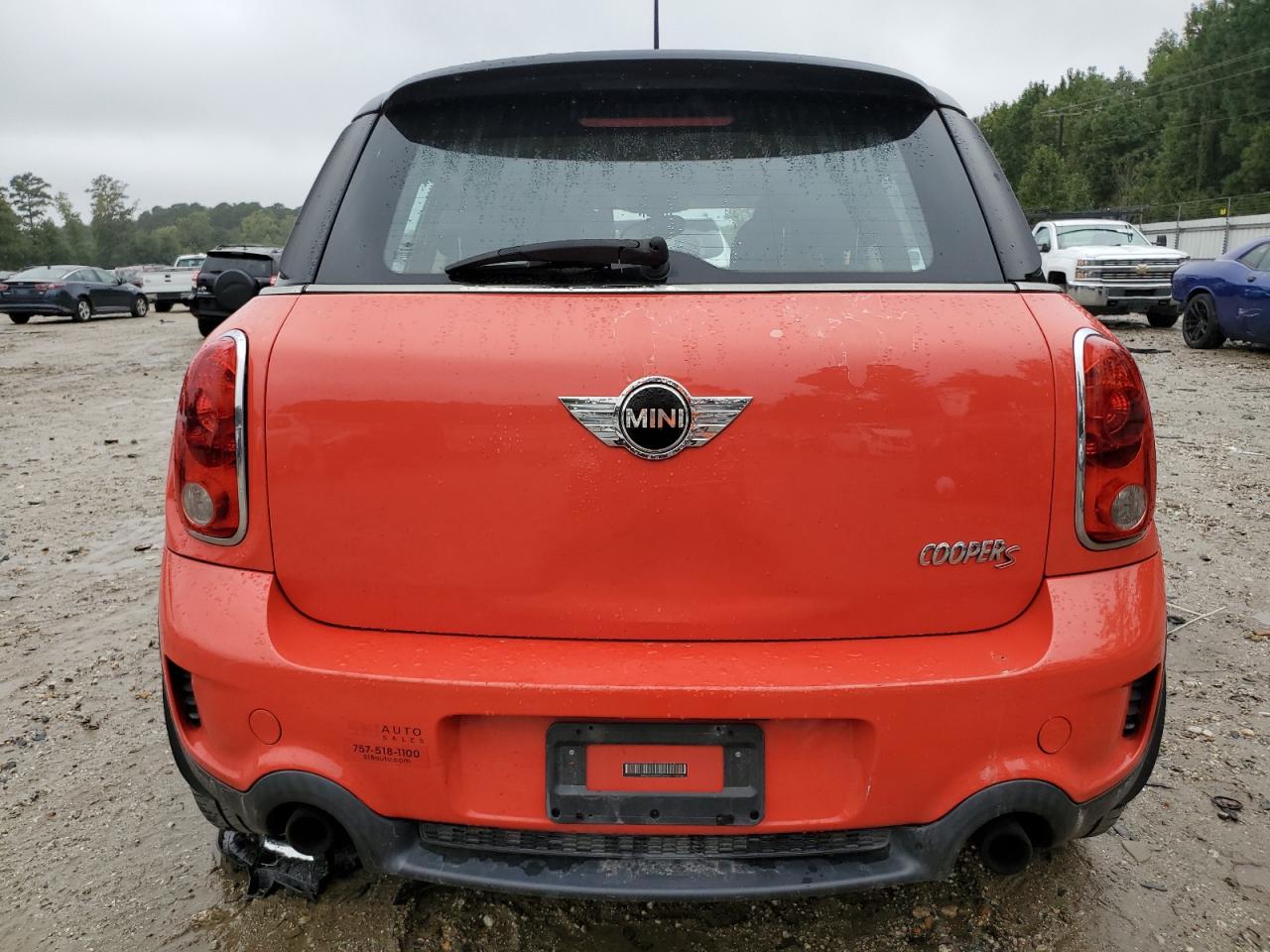 2012 Mini Cooper S Countryman VIN: WMWZC5C55CWL56154 Lot: 71841045