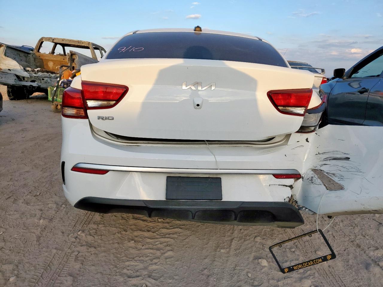 2022 Kia Rio Lx VIN: 3KPA24AD5NE435585 Lot: 80822545