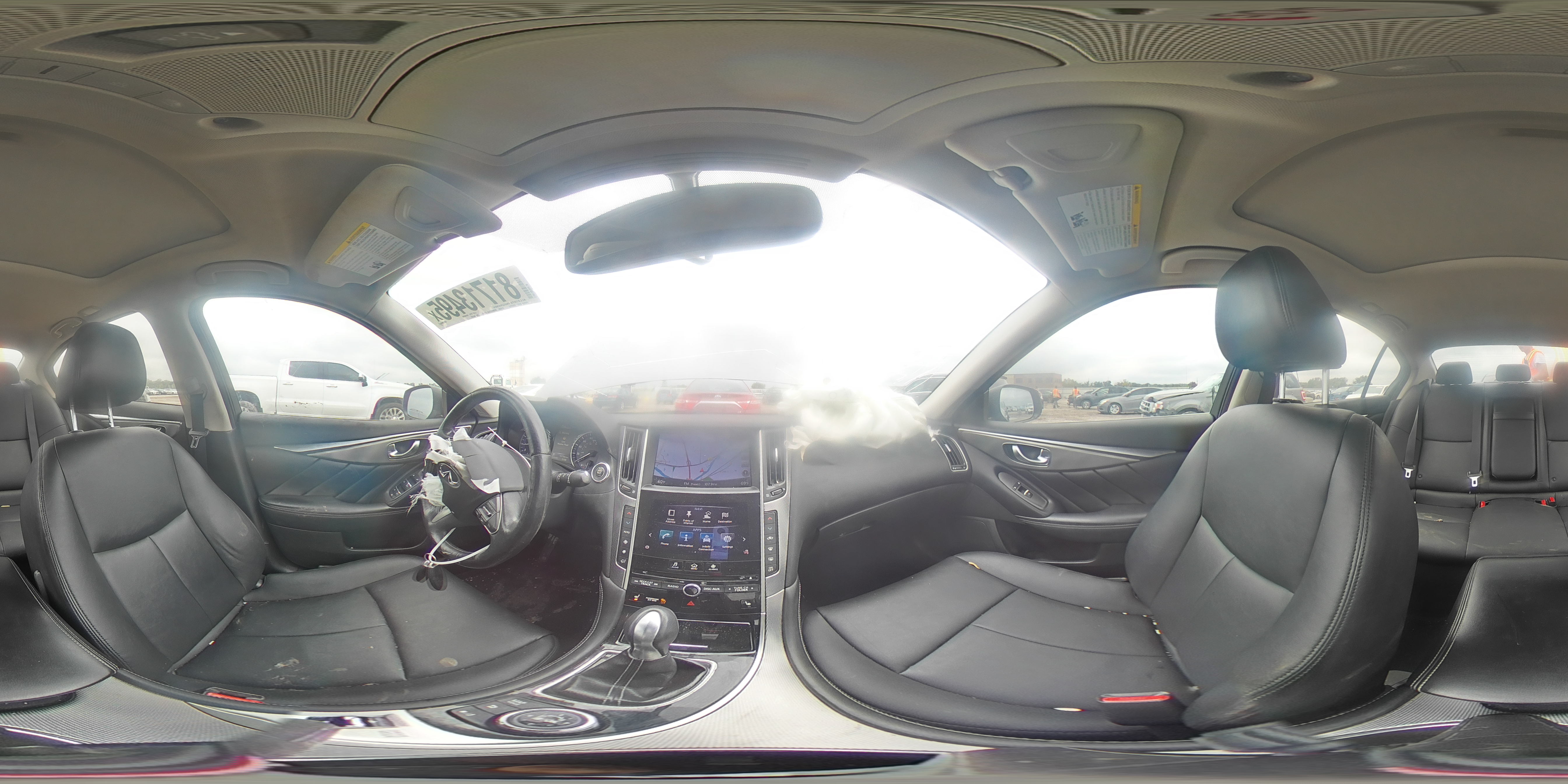 2015 Infiniti Q50 Base VIN: JN1BV7AR8FM406760 Lot: 81713495