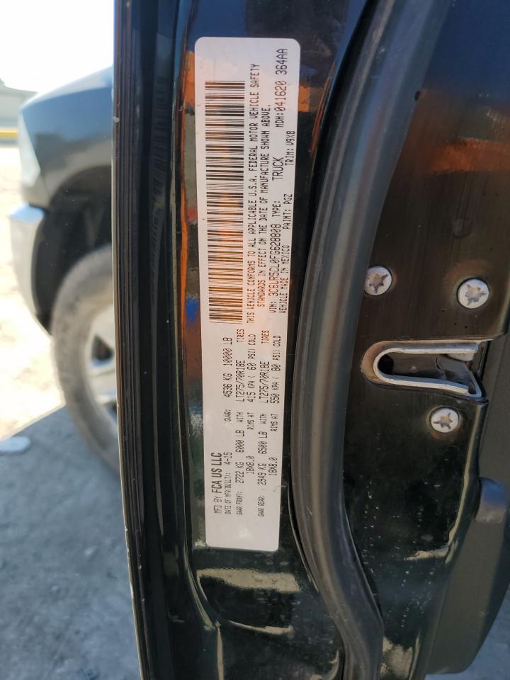 2015 Ram 2500 St VIN: 3C6UR5CL0FG628808 Lot: 83933965