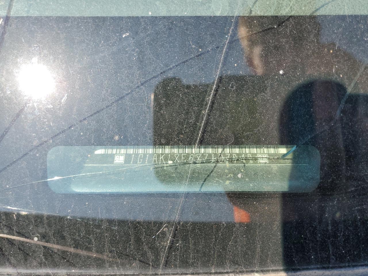 2008 Chevrolet Cobalt Ls VIN: 1G1AK18F687107949 Lot: 71925015