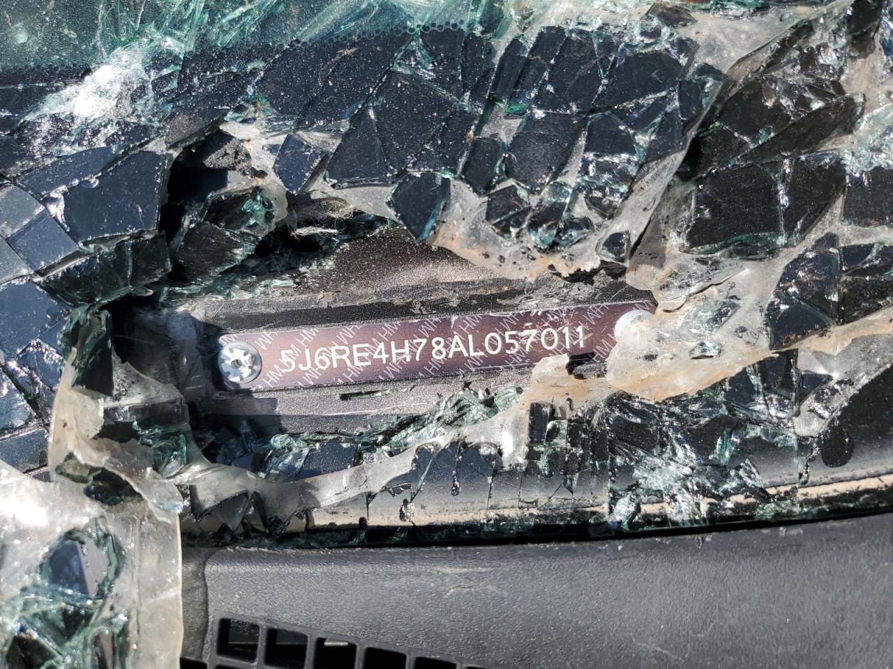 2010 Honda Cr-V Exl VIN: 5J6RE4H78AL057011 Lot: 80775015