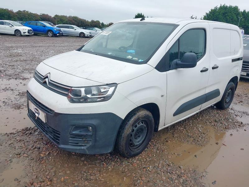 2019 CITROEN BERLINGO 650 EN-PRISE BLU  for sale at Copart WISBECH