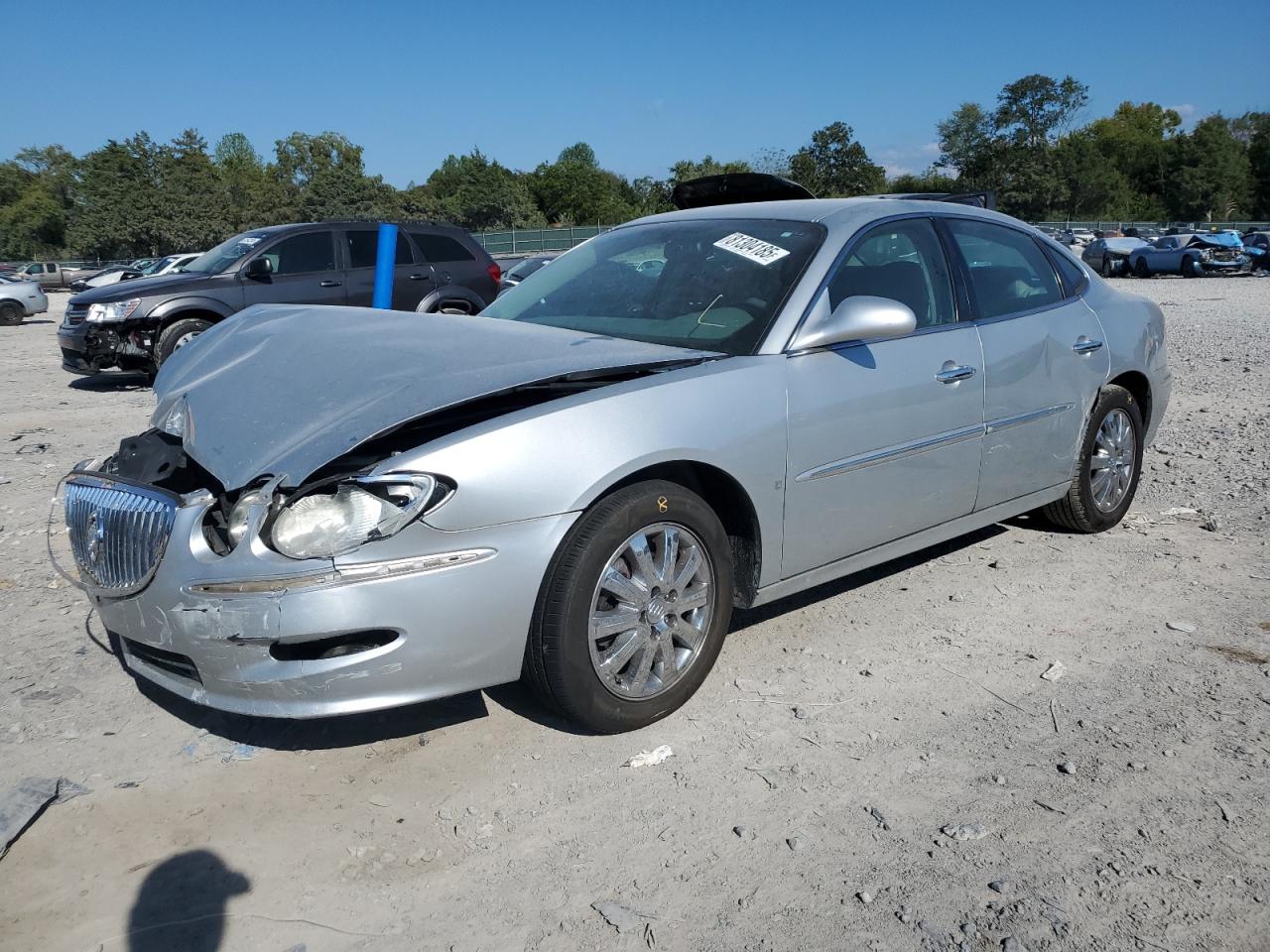 2009 Buick Lacrosse Cxl silver sedan gasoline 2G4WD582991182117 photo #1