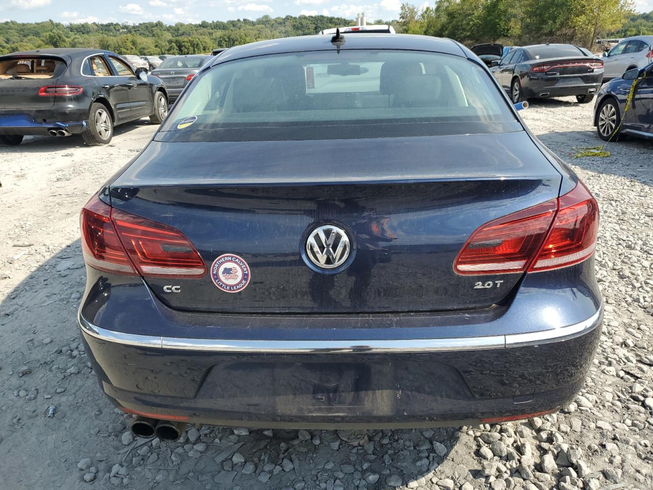 2015 Volkswagen Cc Sport VIN: WVWBP7AN1FE801507 Lot: 71131965
