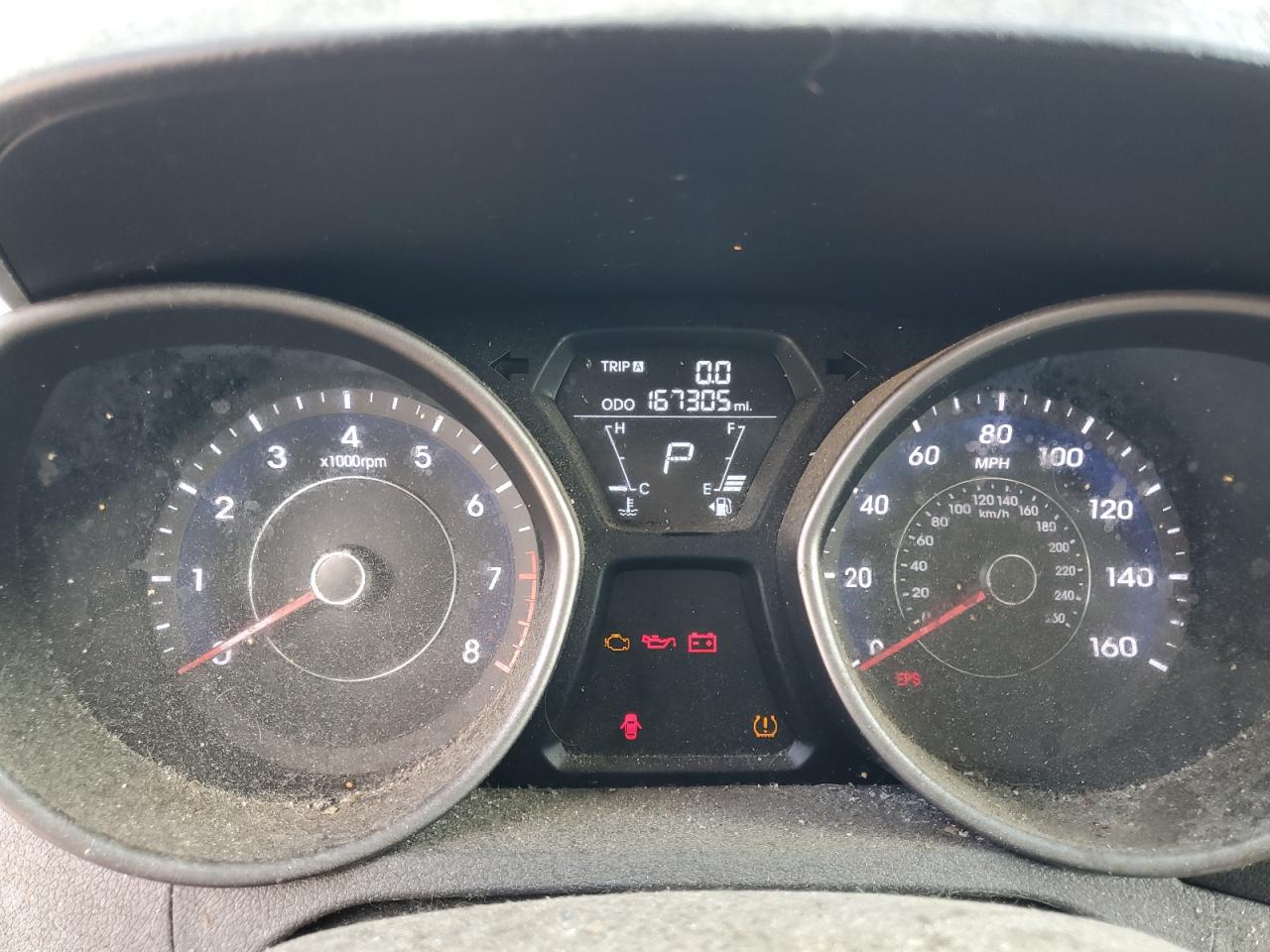 2013 Hyundai Elantra Gls VIN: 5NPDH4AE3DH356835 Lot: 81743535